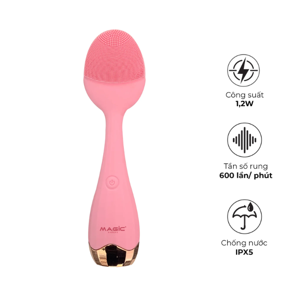 Máy rửa mặt Magic B-41 1.2W IPX5 – Máy rửa mặt massage da, chống nước tiện lợi