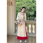 Áo Dài Gấm Xuông 