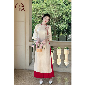 Áo Dài Gấm Xuông 